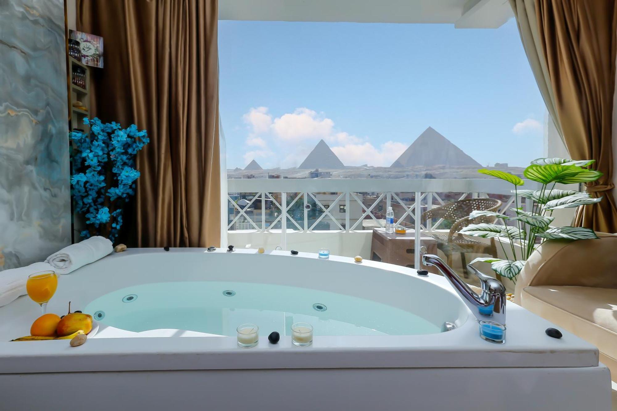 Horizon Pyramid View Inn Kafrat al Jabal Ngoại thất bức ảnh