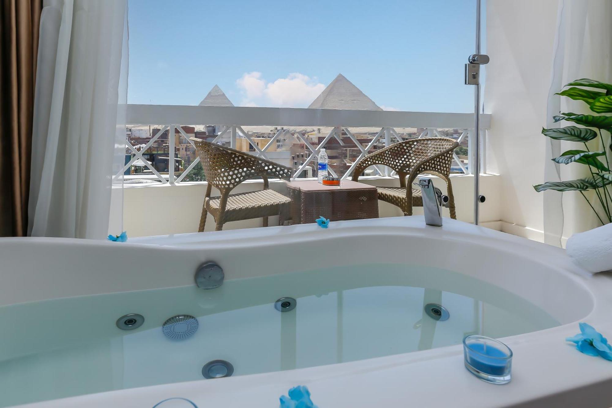 Horizon Pyramid View Inn Kafrat al Jabal Ngoại thất bức ảnh