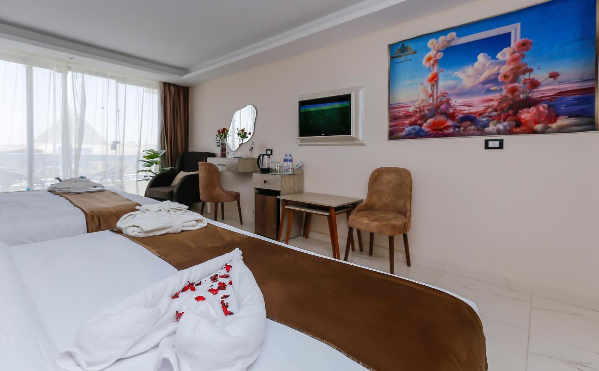 Horizon Pyramid View Inn Kafrat al Jabal Ngoại thất bức ảnh