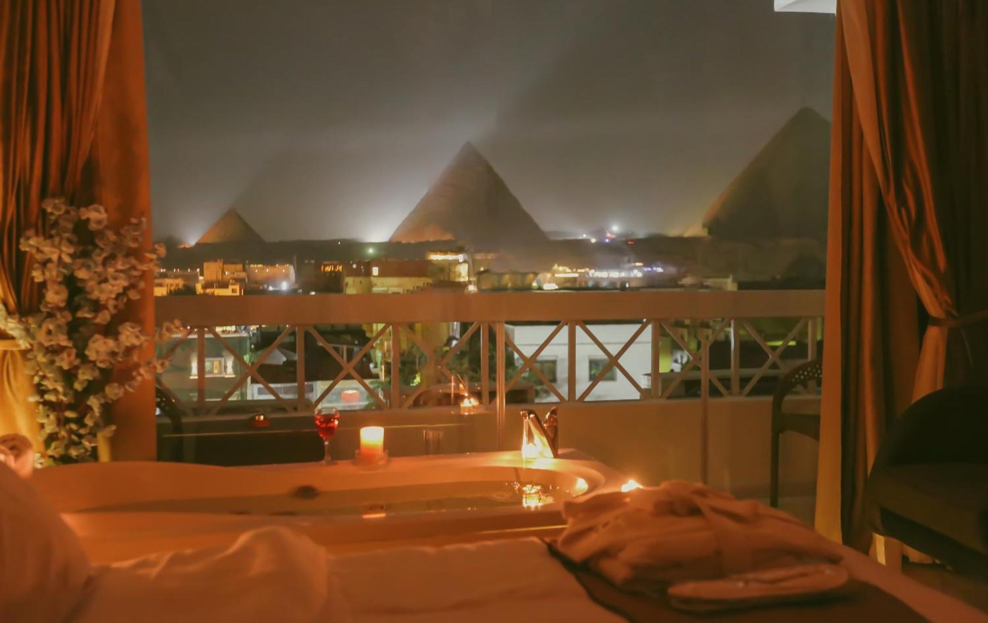 Horizon Pyramid View Inn Kafrat al Jabal Ngoại thất bức ảnh